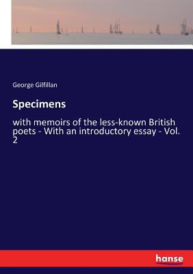 Specimens: with memoirs of the less-known Briti... 3337093299 Book Cover