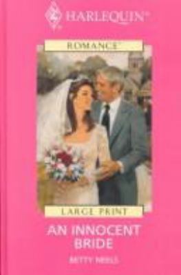 Innocent Bride [Large Print] 0263161765 Book Cover