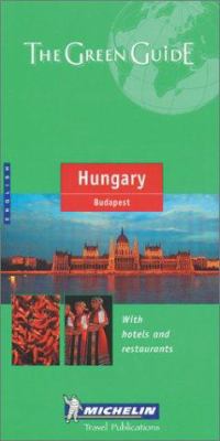 Michelin Green Guide Hungary/Budapest 2061542018 Book Cover