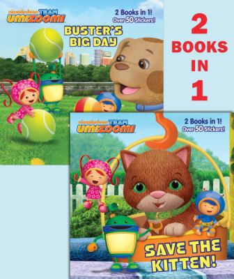 Save the Kitten!/Buster's Big Day 0385375204 Book Cover