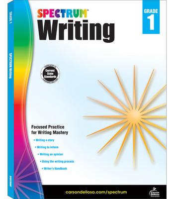 Spectrum Writing, Grade 1: Volume 35 1483811964 Book Cover