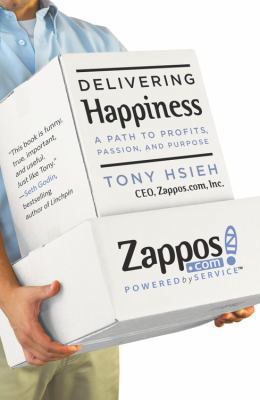 Delivering Happiness: A Path to Profits, Passio... 0446563048 Book Cover