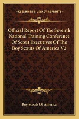 Official Report Of The Seventh National Trainin... 116319848X Book Cover