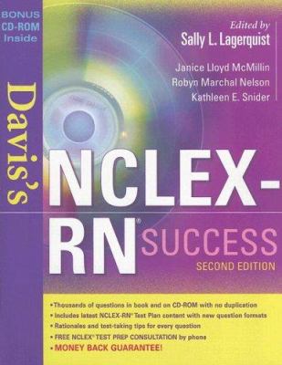 Davis's Nclex-Rn(r) Success [With CDROM] 0803612427 Book Cover