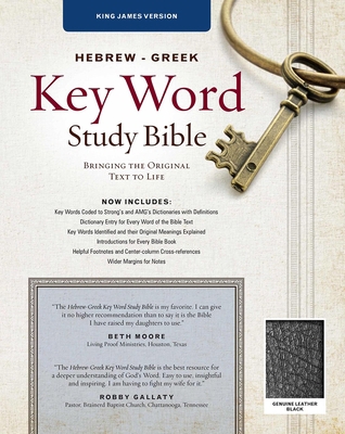 Hebrew-Greek Key Word Study Bible-KJV: Key Insi... B00741D6F4 Book Cover