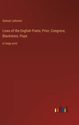 Lives of the English Poets; Prior, Congreve, Bl... 3368338854 Book Cover