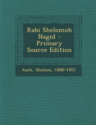 Rabi Shelomoh Nagid - Primary Source Edition [Hebrew] 1295547643 Book Cover