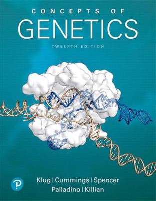 Concepts of Genetics Plus Mastering Genetics wi... 0134811399 Book Cover