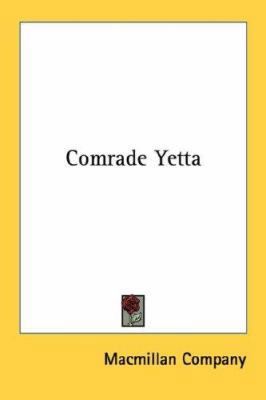 Comrade Yetta 0548424047 Book Cover