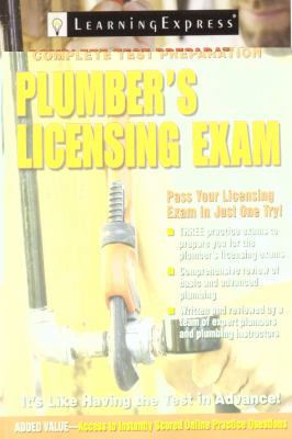 Plumber's Licensing Exam 1576856852 Book Cover