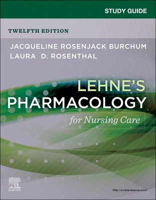 Study Guide for Lehne's Pharmacology for Nursin... 0443106193 Book Cover