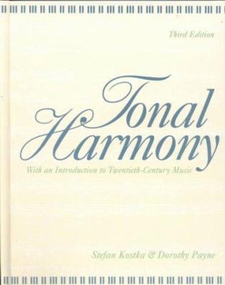 Tonal Harmony, with an Introduction to Twentiet... 0070358745 Book Cover