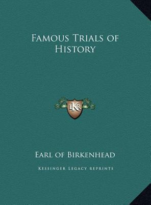 Famous Trials of History 1169764576 Book Cover