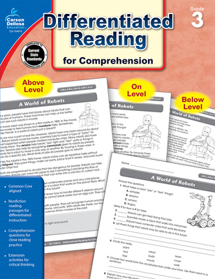 Common Core Differentiated Reading for Comprehe... B00QFX6EK6 Book Cover