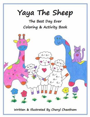 Paperback Yaya the Sheep : The Best Day Ever Coloring & Activity Book