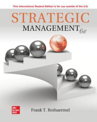 Strategic Management: Concepts ISE 1266191860 Book Cover