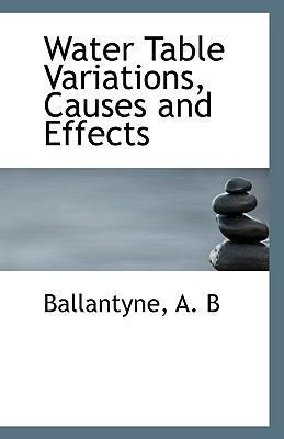 Water Table Variations, Causes and Effects 1113423811 Book Cover