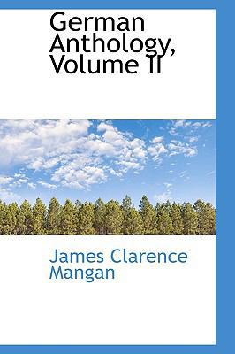 German Anthology, Volume II 1103530607 Book Cover