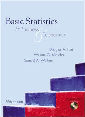 Basic Statistics For Business & Economics (Mcgr... 0072983965 Book Cover