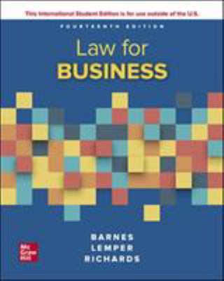 Law for Business Book Cover