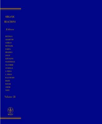 Organic Reactions, Volume 58 0471105902 Book Cover