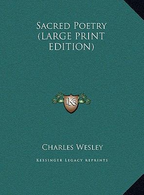 Sacred Poetry [Large Print] 1169865666 Book Cover