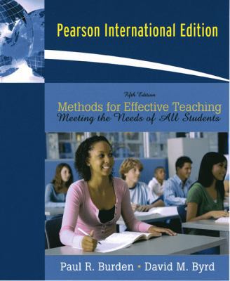 Methods for Effective Teaching: Meeting the Nee... 0131363972 Book Cover