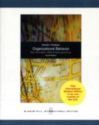 Organizational Behavior: Key Concepts, Skills &... B01CCQITUC Book Cover