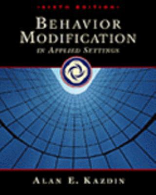 Behavior Modification in Applied Settings 0534348998 Book Cover