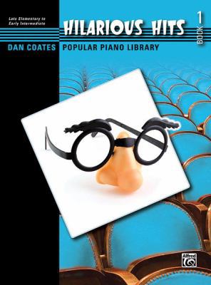 Dan Coates Popular Piano Library -- Hilarious H... 0739053345 Book Cover