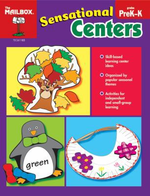 Sensational Centers (PreK-K) 1562348531 Book Cover