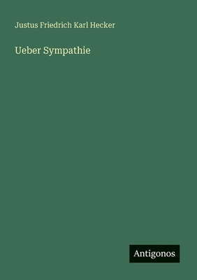 Ueber Sympathie [German] 356344577X Book Cover
