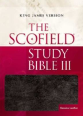 Scofield Study Bible III-KJV B0072TWFYQ Book Cover