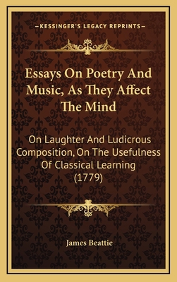 Essays On Poetry And Music, As They Affect The ... 1166113191 Book Cover