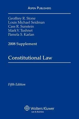 Constitutional Law: Supplement 073557233X Book Cover
