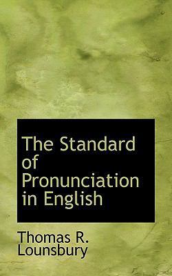 The Standard of Pronunciation in English 1117474763 Book Cover