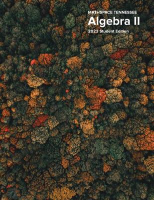 MATHSPACE TENNESSEE: Algebra II 2023 Digital + Print Text Bundle (hardcover) - Student Access 6 Years