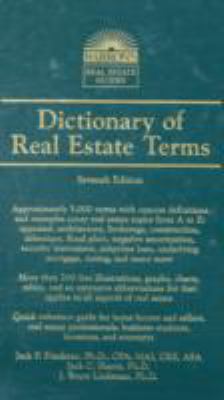 Dictionary of Real Estate Terms 0764139363 Book Cover