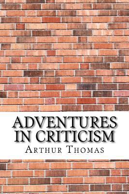 Adventures in Criticism 197585439X Book Cover