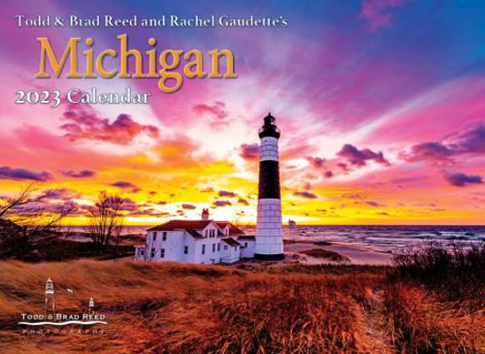 Paperback Todd and Brad Reed's Michigan 2023 Calendar Book