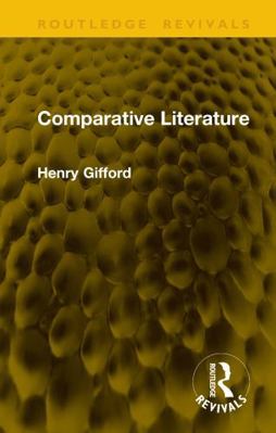 Comparative Literature 1041164785 Book Cover