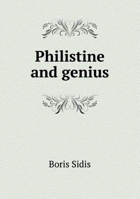 Philistine and genius 551863756X Book Cover