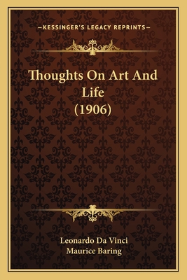 Thoughts On Art And Life (1906) 1167205782 Book Cover