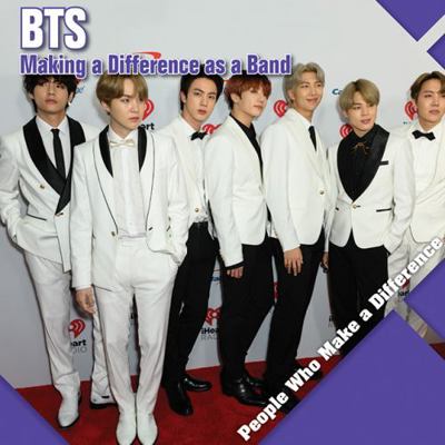 Bts: Making a Difference as a Band 1534541675 Book Cover