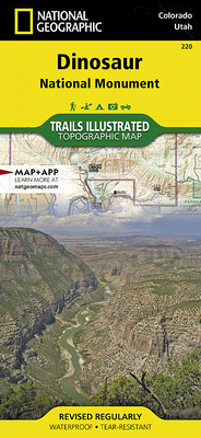 Dinosaur National Monument Map 1566954037 Book Cover