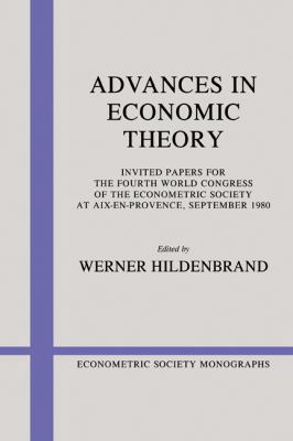 Advances in Economic Theory 0521312663 Book Cover