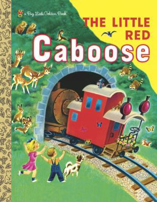 The Little Red Caboose Hardcover Little Golden ... 0375854363 Book Cover