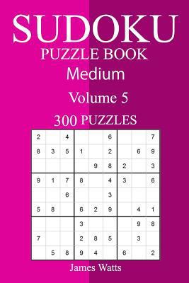 300 Medium Sudoku Puzzle Book 1987689127 Book Cover