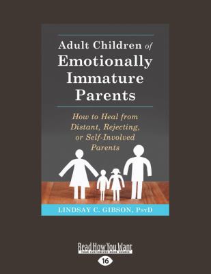 Adult Children of Emotionally Immature Parents:... 1458794016 Book Cover