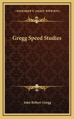 Gregg Speed Studies 1163344044 Book Cover